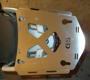 Płyta pod kufer centralny BMW R1200 GS