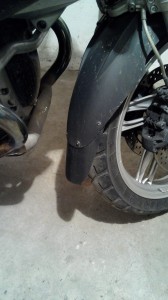 Przedłużenie błotnika BMW R1200 GS