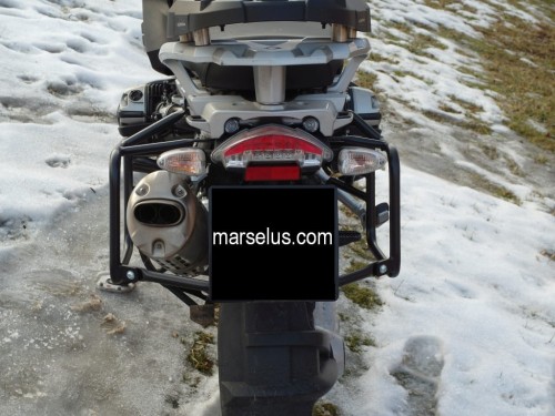 Stelaże kufrów bocznych BMW R1200 GS - asymetryczne