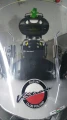 V-Strom 1000 2017 - uchwyt nawigacji z Givi Airflow i TomTom Rider 4xx