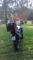 Płyta pod kufer centralny Triumph Tiger 800
