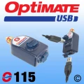 Ładowarka USB OptiMATE z wtyczką DIN - prosta