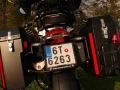 Stelaże kufrów bocznych BMW R1200 GS - wycięte