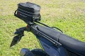 Stelaż kufra centralnego, bagażnik tylny z płytą - Yamaha Tenere 700 - płyta pod kufer plus podwyższana torba na płytę