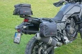 Mała podwyższana torba na płytę (Poliester 1680D) na Yamaha Tenere 700
