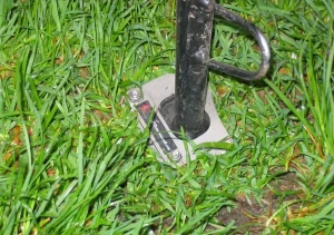 Poszerzenie stopki bocznej Aprilia Caponord
