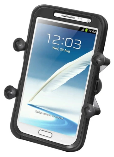 Uniwersalny uchwyt X-Grip do duzych smartfonow z 1-calowa glowica obrotowa